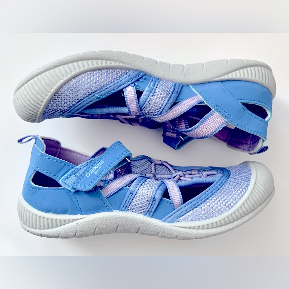 Sneaker Sandals 'Myla' Girls Cushioned Footbed Periwinkle Blue 💜💙
